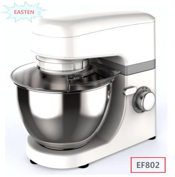 Easten Stand Hand Mixer EF802 with Reinforced Plastic Housing/ Multi-function Planetary Cake Dough Mixer