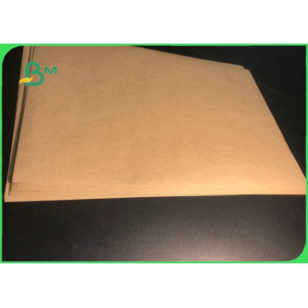 brown color paper 40gr 60gr Eco Friendly Food Grade Brown Color Paper For Wrapping Food