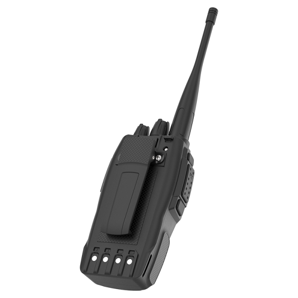 Long Range Handheld Walkie Talkie with 2.5ppm Frequency Stability and USB Charger