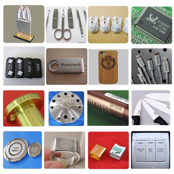 Настольная машина маркировки лазера стекловолокна 20W 30W 1064nm