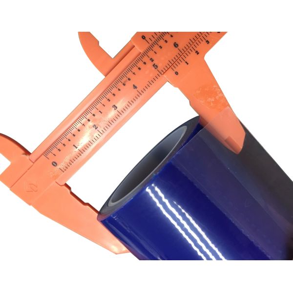 Синь ролика корпии ролика устранимой чистой комнаты слипчивая липкая толщина 10 дюймов 50 микронов