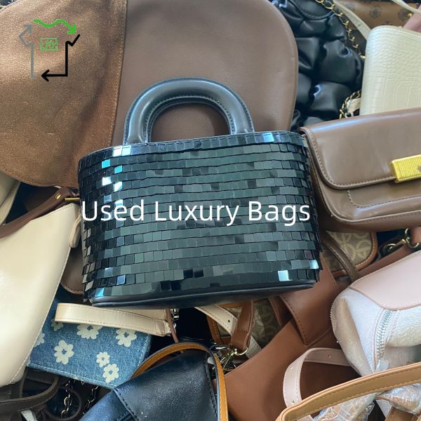 Branded Lady Mixed Color Used Bags Bales Original Women Second Hand Luxury Bags