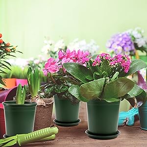 Nursery Pot Plant Grow Sturdy Flower pots in Bulk Price Gallon Durable Nursery Pot Garden Flower Pots Nursery Plant Container Kit With Matching Pallets