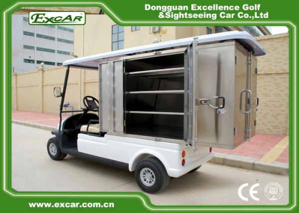 A1H2/LC Hotel Buggy Electric Car 48V Trojan Battery For 2 Passengers