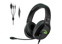 Ruído que cancela auriculares do jogo de PS4 PS5 com material do ABS do Mic
