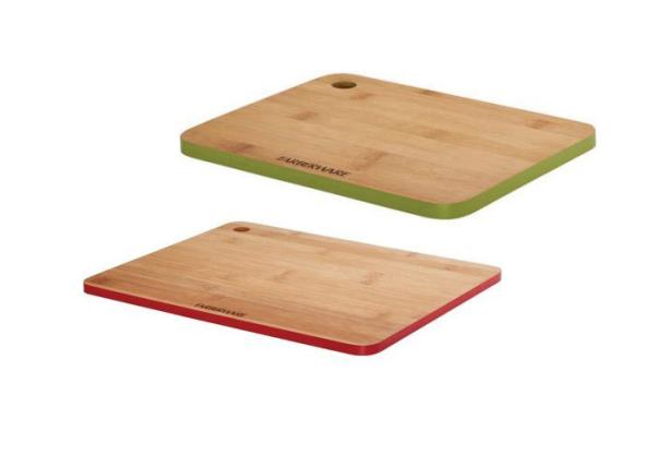 Promotional Small Bamboo Cutting Board , Thick Wooden Chopping Board Antibacterial