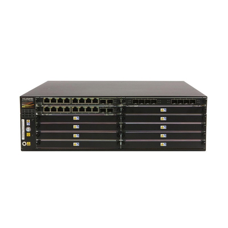 Хозяин 2*40GE QSFP+ 12*10GE SFP+ 16*GE AC Huawei USG6655E