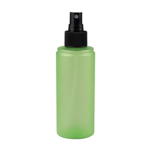Green Orange 1oz 2oz PET Cosmetic Bottles Round Mini Plastic Spray Bottle