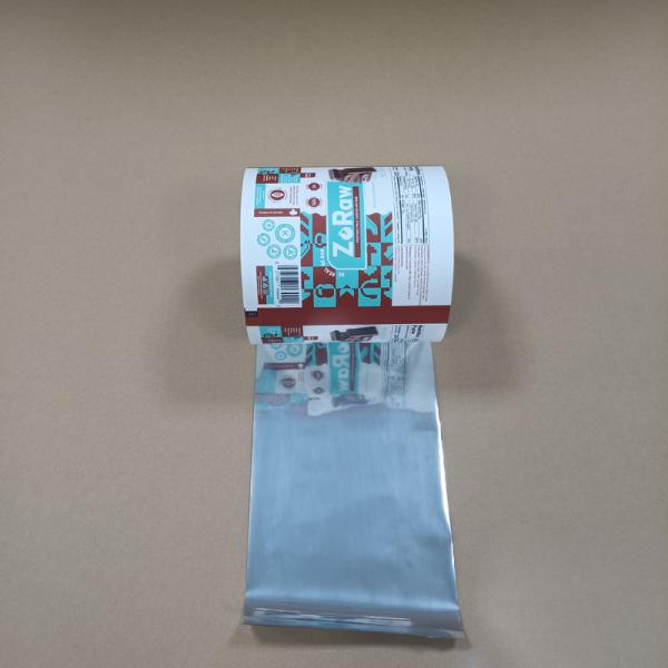 Pet/Al/PE Composite Heat Sealable Packaging Roll Film for Food / Medical / Electronics Custom Size & Printing Support