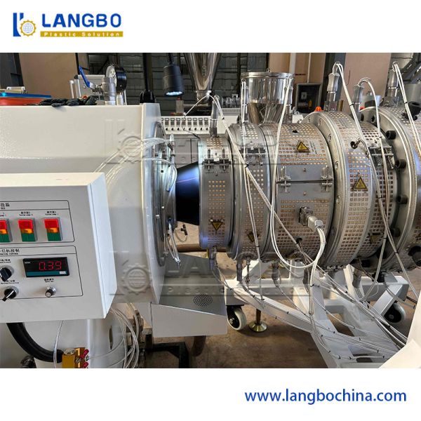 HDPE Pipe Making Machine Co-Extrusion For Irrigation Cooling Deformation Control