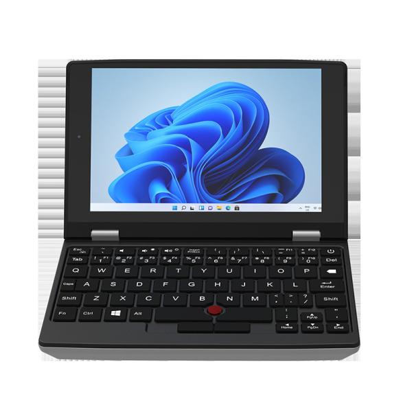 A7 laptops computer 7 inch cheap dual core double screen mini laptop intel J4125 DDR4 12G hard drive 256G laptop gaming netbook