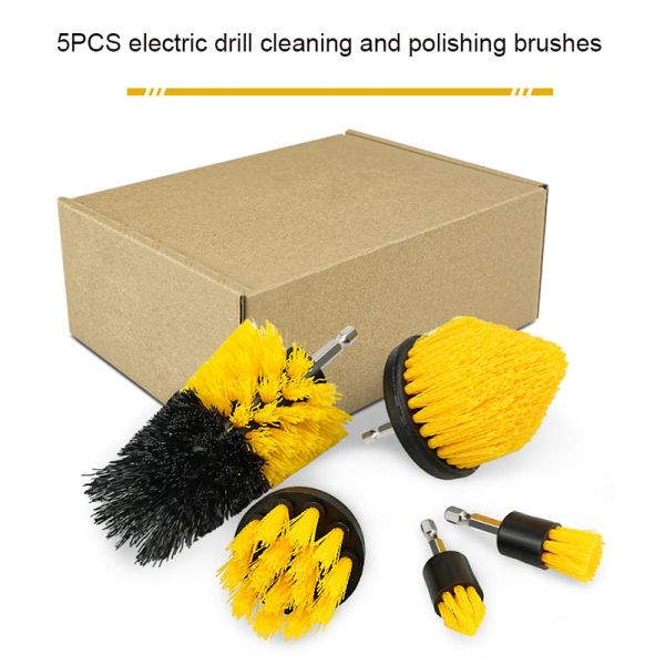5 шт. Сверлочистительная щетка Мощная щетка Сверлочистительная щетка