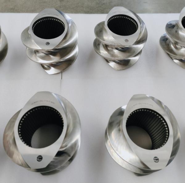 Nitriding Steel 170 PP Products Screw Extruder Screw Segments For Plastic Industry