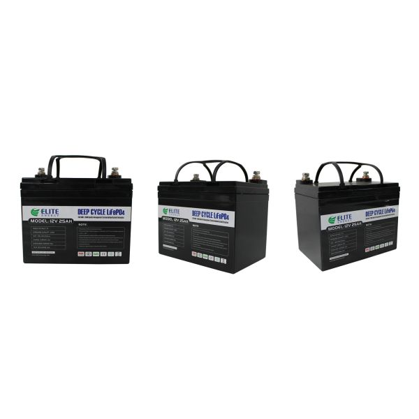 ион лития блока батарей 25Ah 12V 12.8V LiFePO4 для использования ESS