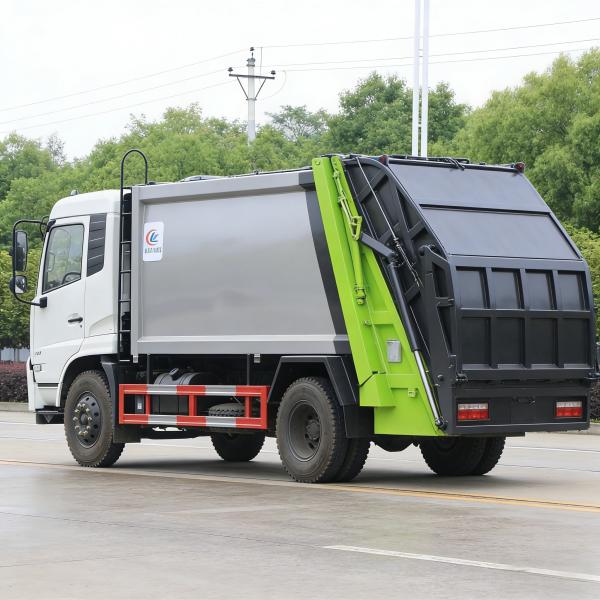 Dongfeng 15 Cbm 4*2 Self Compressing Garbage Compactor Truck Refuse Collection Truck