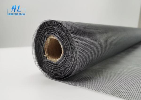Privacy Protecting Black Fiberglass Mosquito Mesh With Plain Weave Affordable Option