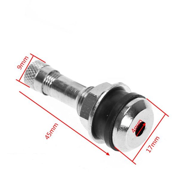 Chrome Metal Valve Stems 1.5 MPa Max Pressure Bolt In Style For Car / Truck