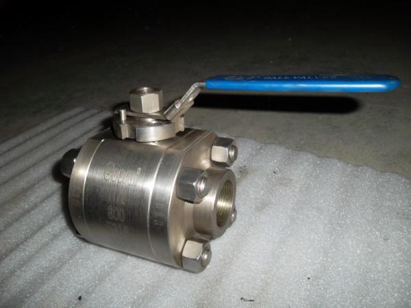 Fire Safe Design Side Entry 800lb Floating Ball Valve