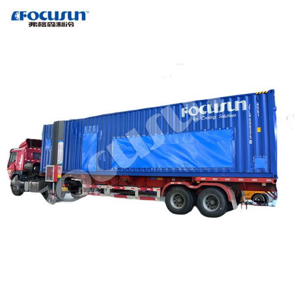 65.3kw ソーラー フルオートブロックアイスマシン アフリカ コンテナ ポータブル 2022 10MT