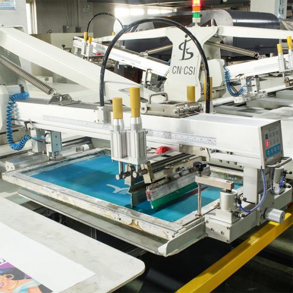 Flat Screen Digital Textile Printing Machine Garment Velvet Oval 3.4kw