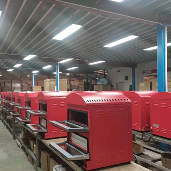 Forno de pão de pizza de aço inoxidável ZH-2M-H Produtividade Equipamento de panificação comercial