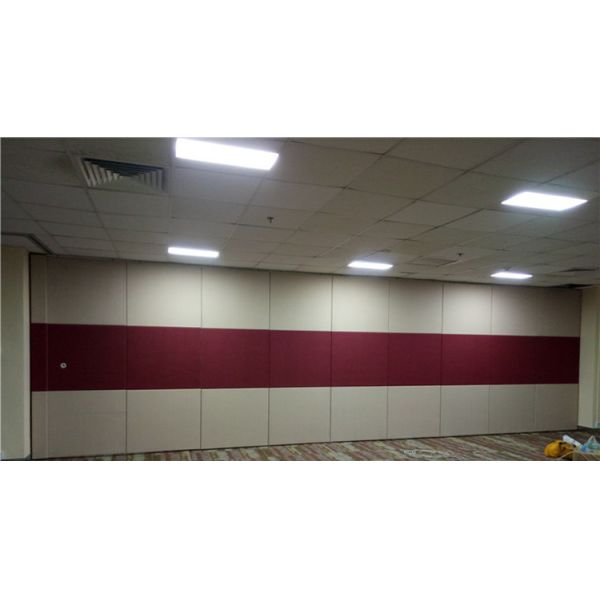 Deslizar la superficie de aluminio de la lamina del Active de división de la altura completa acústica incombustible de la pared