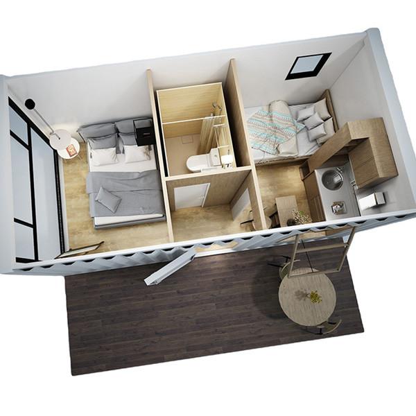 Modern Creative Container Steel Living House 20ft 40ft