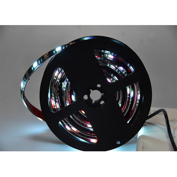 Склейте света прокладки СИД дистанционного управления падения IP65 5050 RGB DC12V 3m