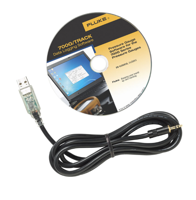 Fluke 700G/TRACK Logging Software For use with 700G Series gauges to perform real-time pressure gauge data logging