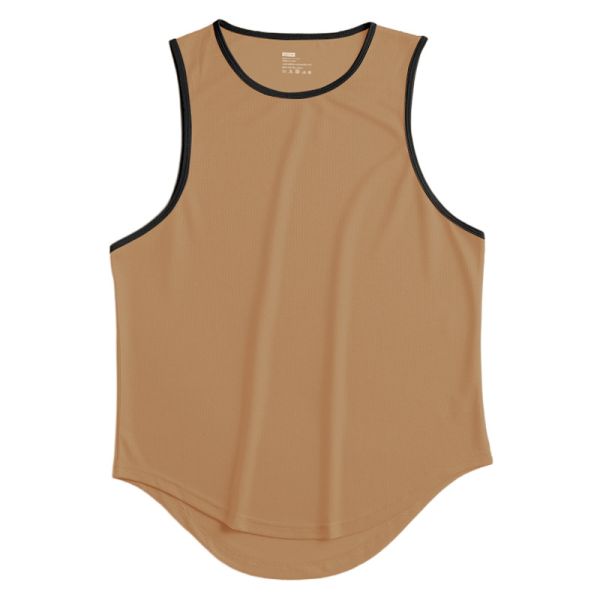 Digital Printing XMAMLON OEM RTS QUICK DRY Gym Marathon Running Vest for Men's Fitness
