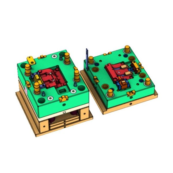 OEM / ODM: Cold Runner Injection Molding & Left + Right Transparent Eye Shell ((1+1) No.23056
