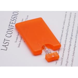 пластмасса бутылки брызг атомизатора тестера духов кредитной карточки 20ml мини