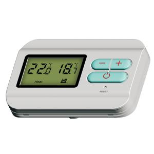 Термостат комнаты цифров беспроволочный для теплового насоса с вспомогательной жарой