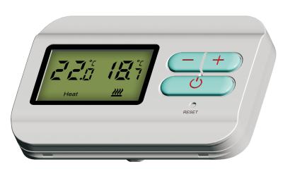 Termostato sem fio da sala de Digitas para a bomba de calor com calor auxiliar