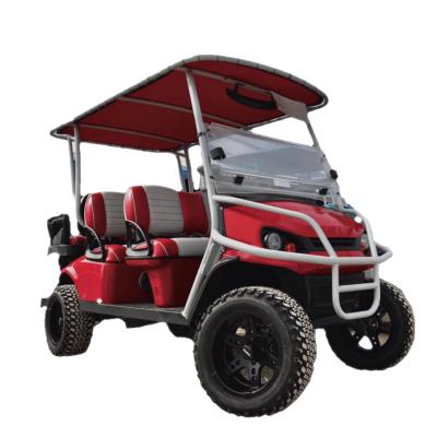 Carrinho de golfe elétrico ODM 30mph EV quatro lugares todo terreno para clube de lazer resort