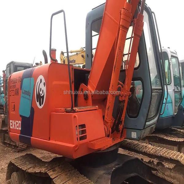 Vente à chaud d'une excavatrice d'occasion Hitachi EX120 à vendre une excavatrice d'occasion en bon état.