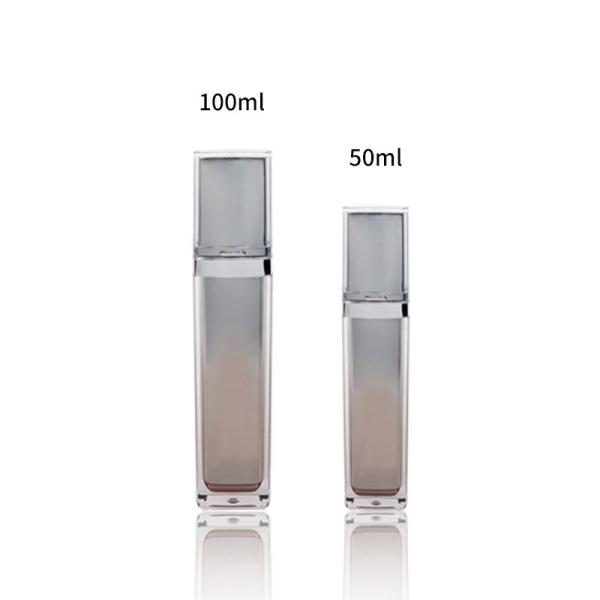 Custom Logo Printed Makeup Packaging Collection / Cosmetic Packaging Set With Pump Sprayer Cap