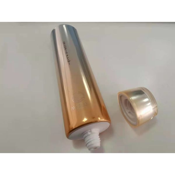 Трубка очищая сливк ухода за лицом D40*150mm 120g косметическая упаковывая с завинчивой пробкой