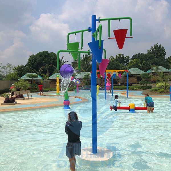 Коммерчески аквапарк 5 в ведрах 1 воды стеклоткани лить для зоны выплеска