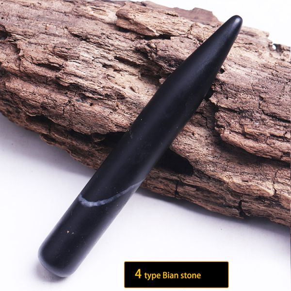 Hand Carved Obsidian Massage Wand for Facial and Body Skin Massage For Commercial Home