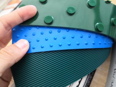 Tamaño personalizado de la cinta transportadora de PVC Material de transmisión Resistente al aceite / antistático / resistente al fuego Características