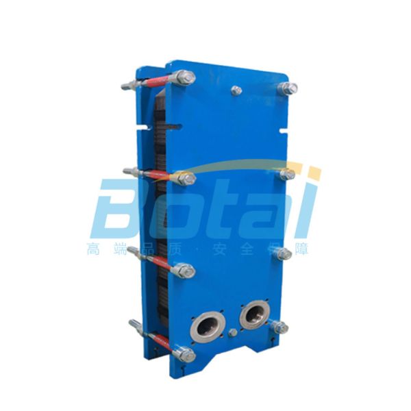 Removable plate heat exchangers are suitable for industrial cold and hot fluid heat exchange.