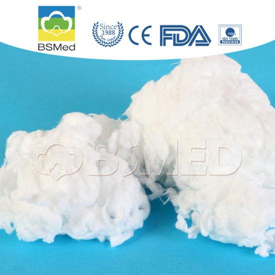 Hospital Medical Pure Cotton Material, Absorbent Bleached Raw Cotton Wool Hospital Medical Pure Cotton Material