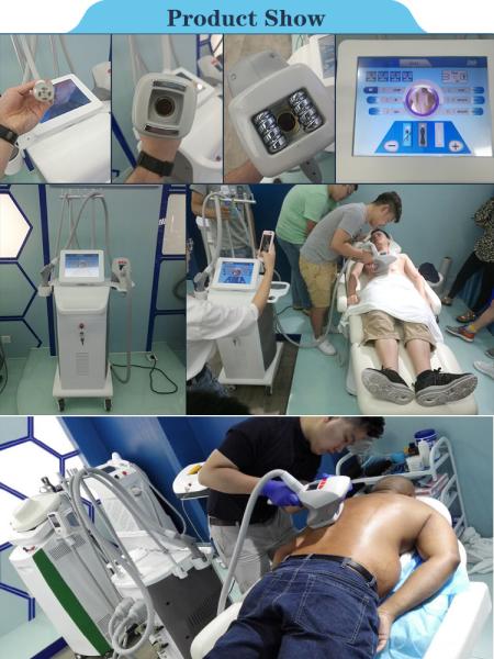 2017 best combination cellulite removal infrared RF rolling rf vacuum for beauty salon