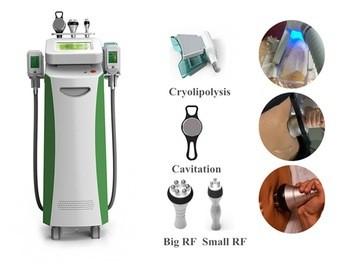 Cryo + RF + Cavitation Professional lose weight cool shape fat freezing lipo cellulite machine for salon