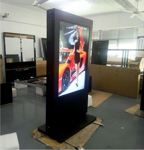 47 Inch Kiosk AD Display Outdoor Digital Signage LED Backlight For Hospital
