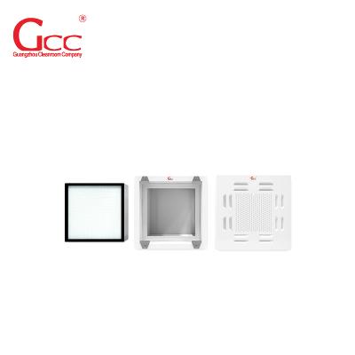 High Efficiency Filter Outlet HEPA Box With Smooth Diffuser Plate For Pharmaceutical Cleanroom