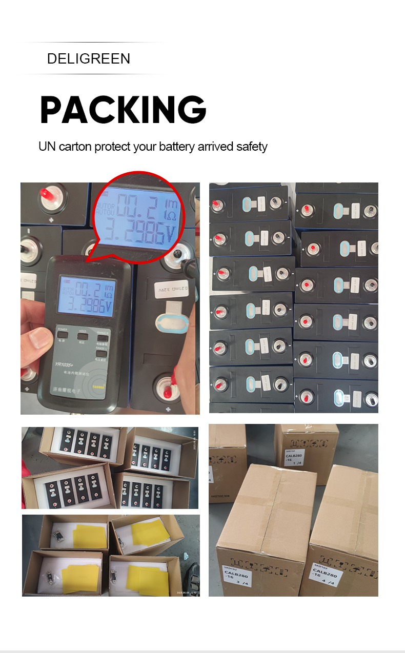 L173F280A Польский склад 3.2V lifepo4 280ah 300ah бесплатная доставка солнечные батареи