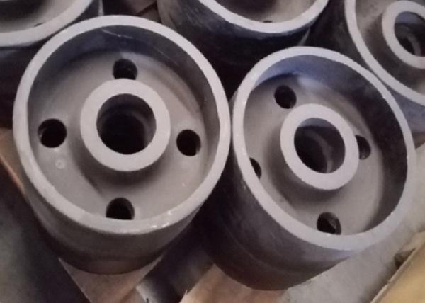 43 Kg Green Sand Cast Iron Wheels FC250 GG25 HT250 Material With Finish Painting