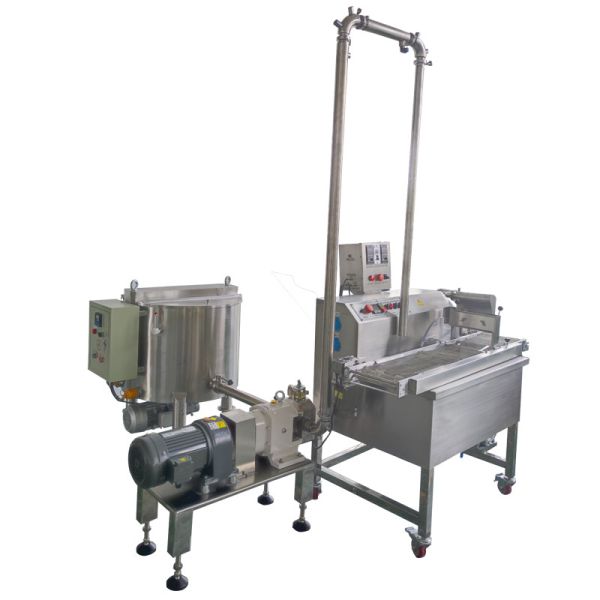 Chocolate Enrober Machine Chocolate Holding Tank Premium Efficiency Design